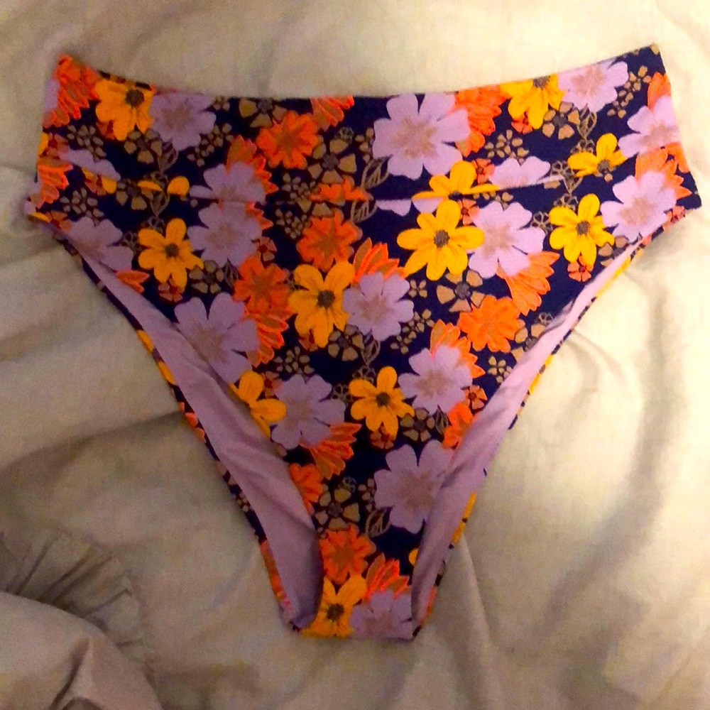 BNWT Aerie high rise bikini bottoms XL